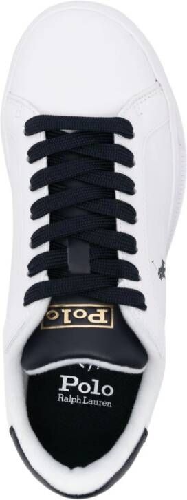 Polo Ralph Lauren Polo Pony leren sneakers Wit