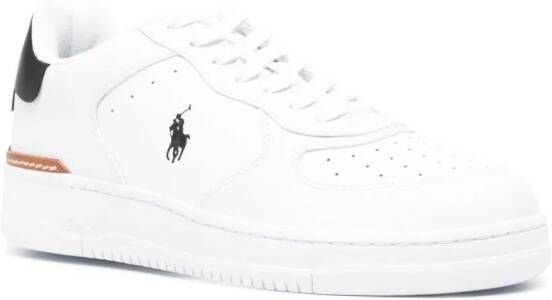 Polo Ralph Lauren Polo Pony leren sneakers Wit