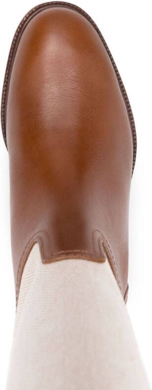 Polo Ralph Lauren Polo Pony canvas laarzen Beige