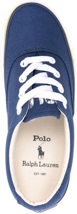 Polo Ralph Lauren Sneakers met ronde neus Blauw