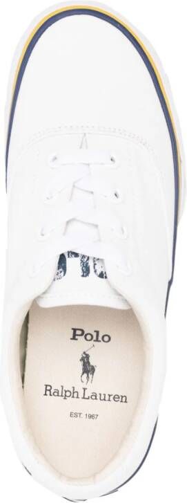 Polo Ralph Lauren Sneakers met ronde neus Wit