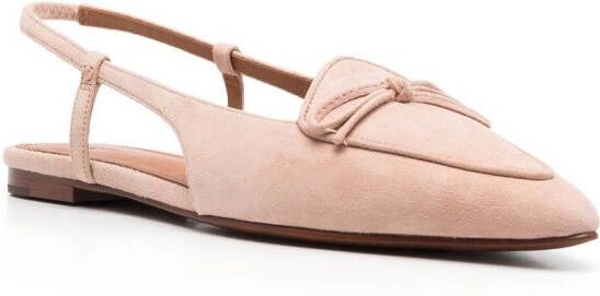 Polo Ralph Lauren Slingback schoenen met puntige neus Roze