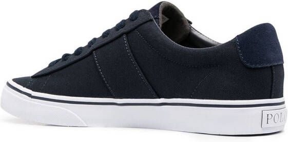 Polo Ralph Lauren Sneakers met geborduurd logo Blauw