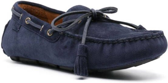 Polo Ralph Lauren Suède bootschoenen Blauw