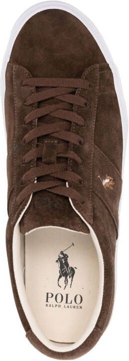 Polo Ralph Lauren Top met Polo Pony-motief Bruin
