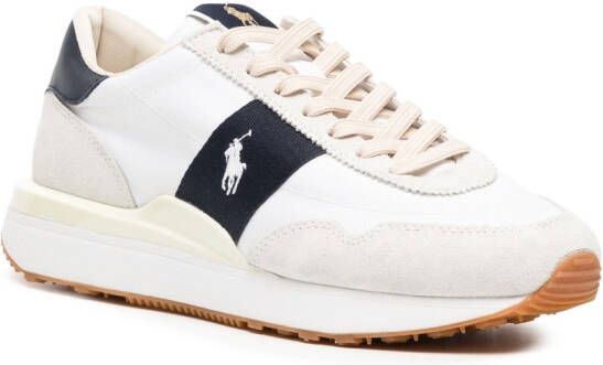 Polo Ralph Lauren Train 89 leren sneakers Veelkleurig