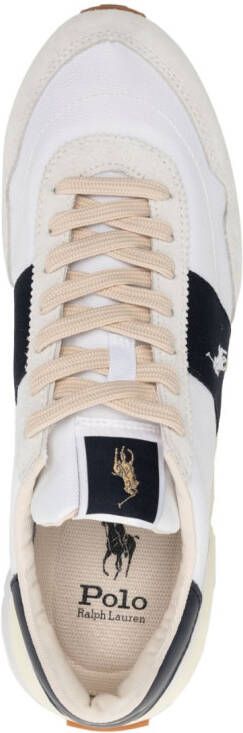 Polo Ralph Lauren Train 89 leren sneakers Veelkleurig