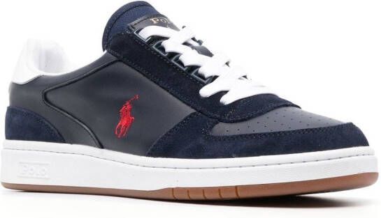 Polo Ralph Lauren Tweekleurige sneakers Blauw