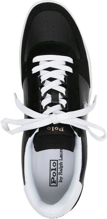 Polo Ralph Lauren Tweekleurige sneakers Zwart