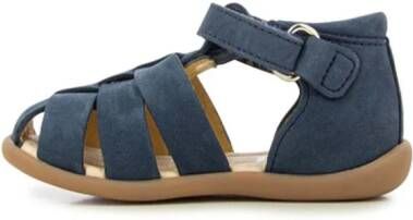 Pom D'api Sandalen met bandjes Blauw