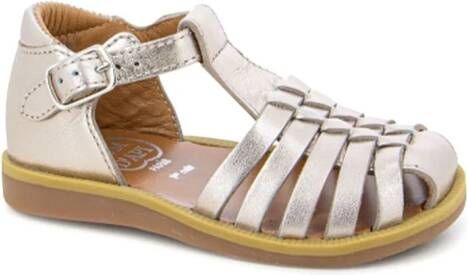 Pom D'api Sandalen met bandjes Goud