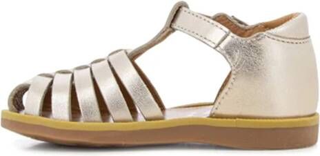 Pom D'api Sandalen met bandjes Goud