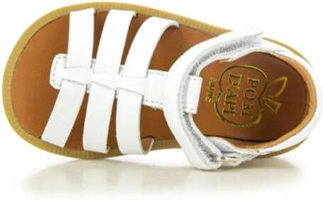 Pom D'api Sandalen met bandjes Wit