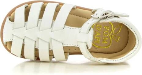 Pom D'api Sandalen met bandjes Wit