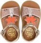 Pom D'api Sandalen met bloe applicatie Roze - Thumbnail 3