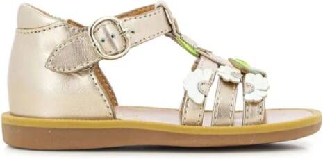 Pom D'api Leren sandalen Goud