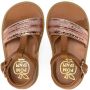 Pom D'api Sandalen met metallic-effect Bruin - Thumbnail 3