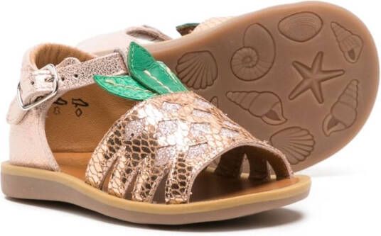 Pom D'api Sandalen met open neus Roze