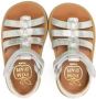 Pom D'api Metallic sandalen Zilver - Thumbnail 3