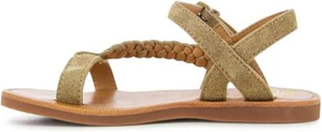 Pom D'api Plagette Antik sandalen van leer Bruin