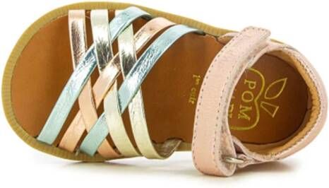 Pom D'api Poppy Lux sandalen met bandjes Roze