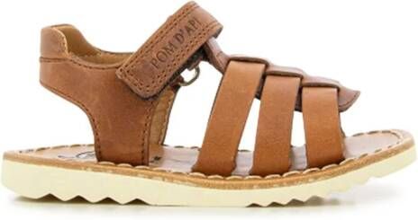 Pom D'api New Boy leren sandalen Bruin