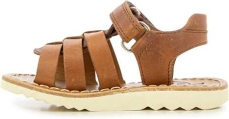 Pom D'api New Boy leren sandalen Bruin