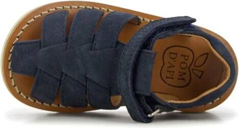 Pom D'api Papy leren sandalen Blauw