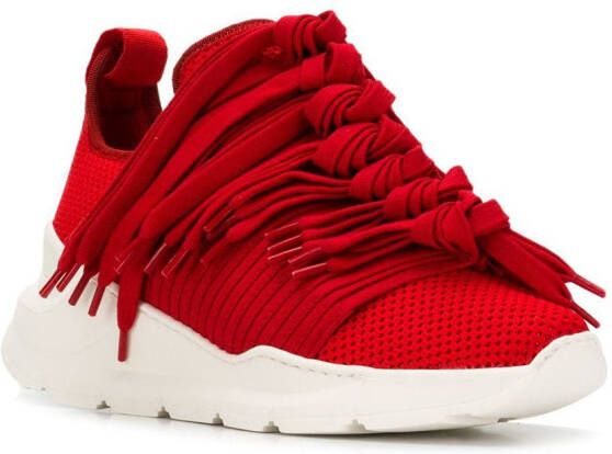 Ports 1961 Lace42 sneakers met franje Rood