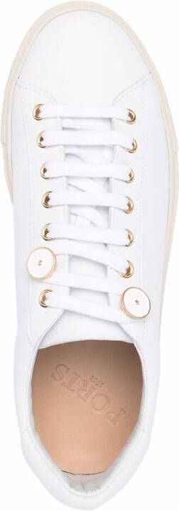 Ports 1961 Sneakers met plateauzool Wit