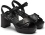 Prada Sandalen met plateauzool 65 mm Zwart - Thumbnail 2