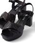 Prada Sandalen met plateauzool 65 mm Zwart - Thumbnail 4