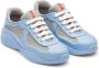 Prada America's Cup sneakers met vlakken Blauw - Thumbnail 2