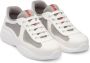 Prada America's Cup sneakers met vlakken Wit - Thumbnail 2