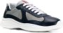 Prada Americas Cup sneakers in blauw en zilver - Thumbnail 2