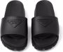 Prada Badslippers met logo Zwart - Thumbnail 4