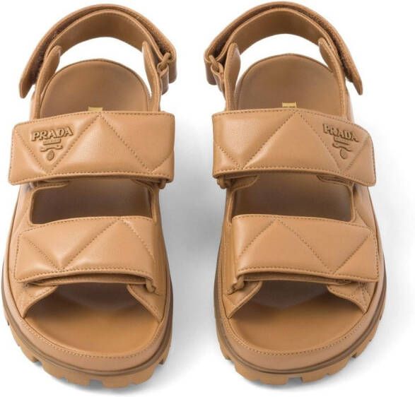 Prada Chunky sandalen Bruin