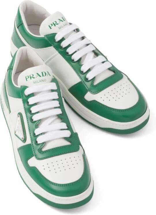 Prada Downtown low-top sneakers Wit