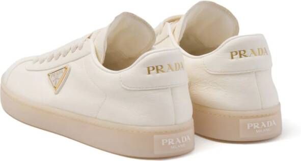 Prada Downtown low-top sneakers Beige