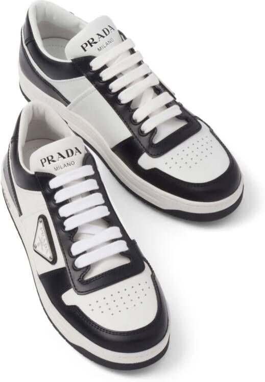 Prada Downtown low-top sneakers Wit