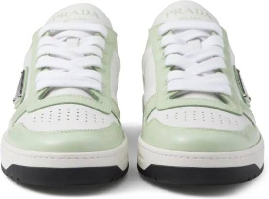 Prada Downtown low-top sneakers Groen