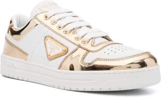 Prada Downtown low-top sneakers Wit