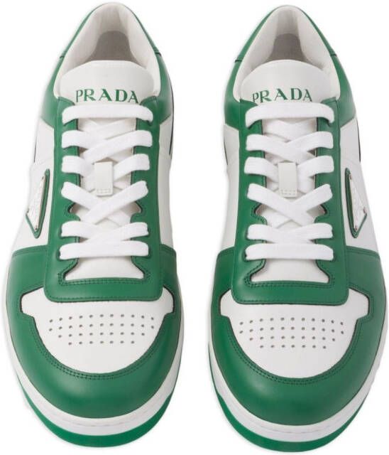 Prada Downtown low-top sneakers Wit