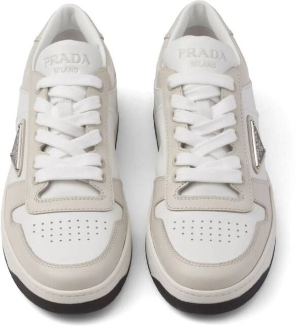 Prada Downtown low-top sneakers Wit