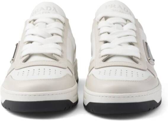 Prada Downtown low-top sneakers Wit