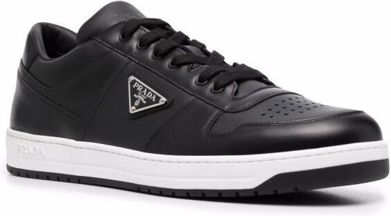 Prada Downtown low-top sneakers Zwart