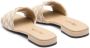 Prada Slippers met logoplakkaat Beige - Thumbnail 3