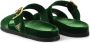 Prada Fluwelen slippers Groen - Thumbnail 3