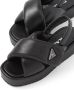 Prada Gewatteerde sandalen Zwart - Thumbnail 5