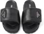 Prada Gewatteerde slippers Zwart - Thumbnail 4